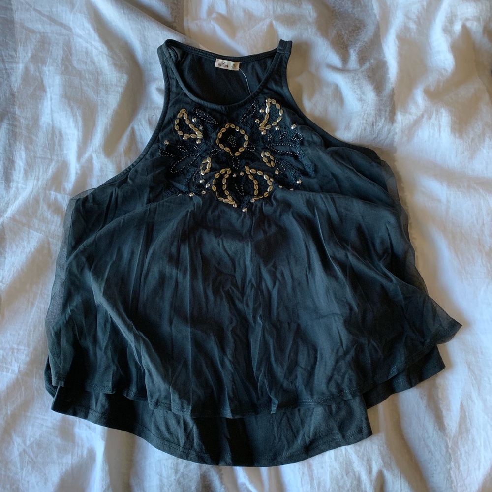 Tank top with cute embellishments